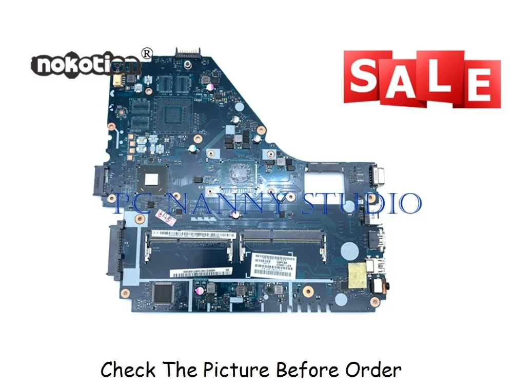 PCNANNY NBMEQ11001 для acer E1-570G NV570P материнская плата ноутбука Z5WE1 LA-9535P 2117U 1 8 ГГц DDR3