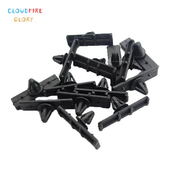 

CloudFireGlory F1TZ-7810182-A Rocker Panel Ground Effects Moulding Clips for Ford