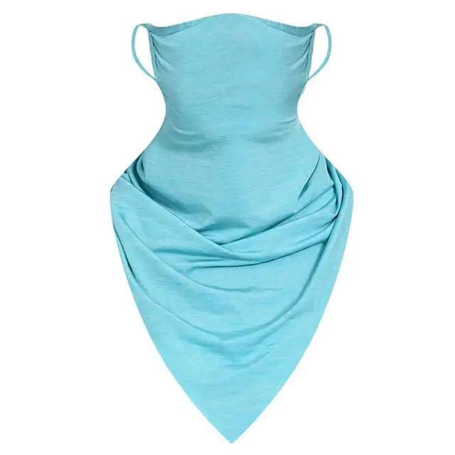 Summer Cycling Face Mask Outdoor Sports Cycling Triangle Bandana Sun