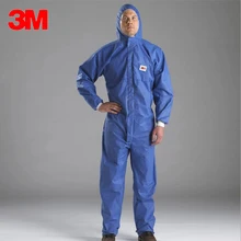 Combinaison de protection 3M 4532, vêtements de salle blanche, antistatique, liquide chimique, éclaboussures, Radiation, particules efficaces