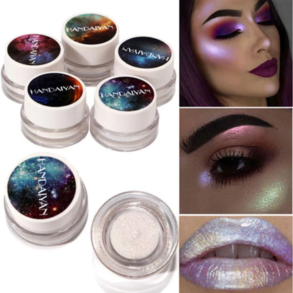 

Dazzling Girl Store 2018 New Arrival Glitter Highlight Eye Shadow Powder Palette High Light Eyeshadow Cosmetic Makeup