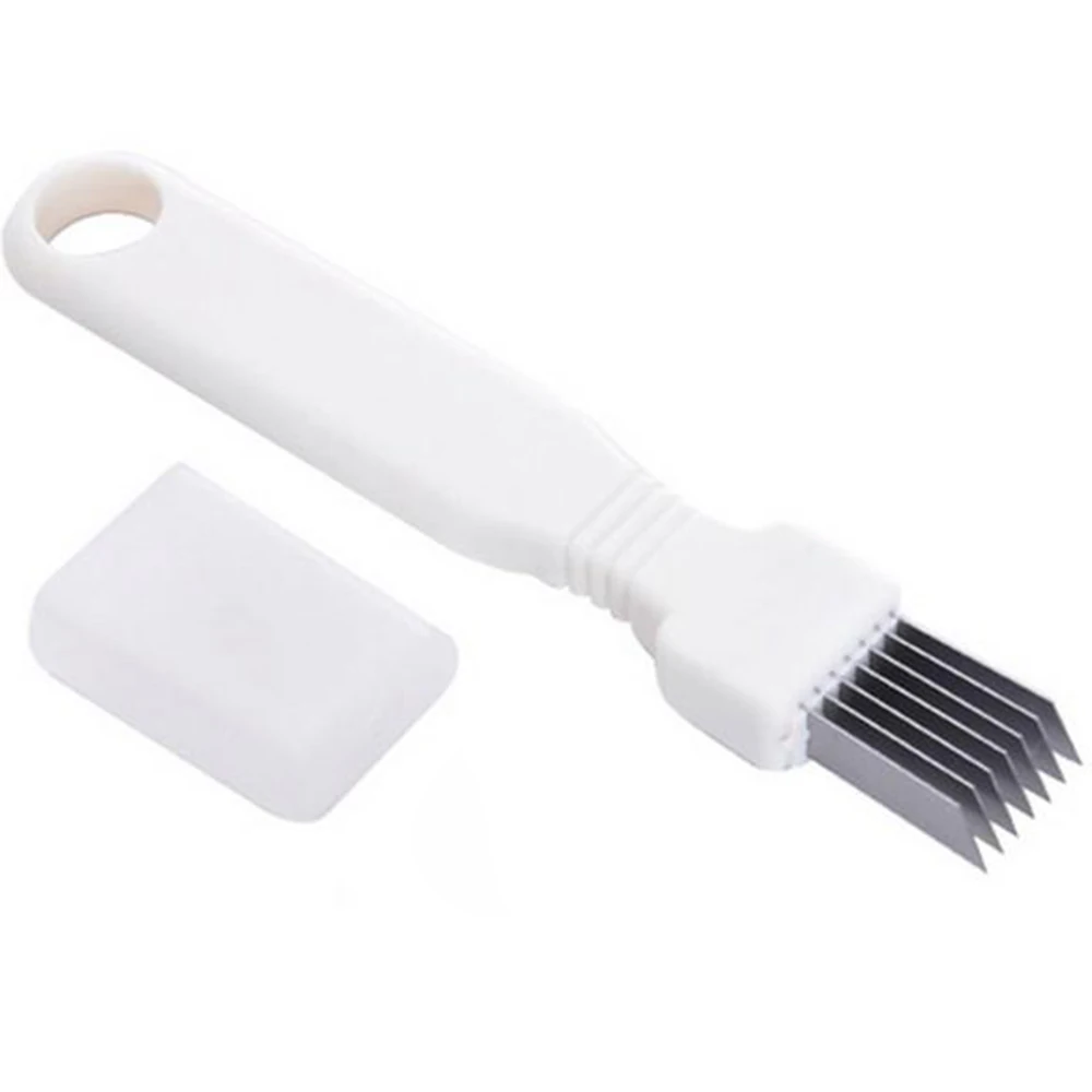 

Utility Metal Scallion Spring Onion Shallot Knife Shredder Slicer Cutter 1PCS CN