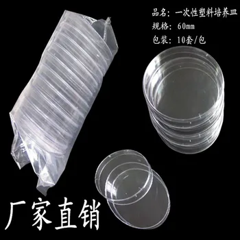 

60mm Disposable sterile plastic Petri dish diameter 60cm 20 pcs