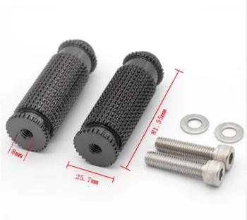 

CNC 8mm Footpegs Foot Pegs Motorcycle Foot Footrest Pedal For Kawasaki NINJA 300R 250 EX300 EXC250 ER6N ER6F 636 Z800 Z1000 636