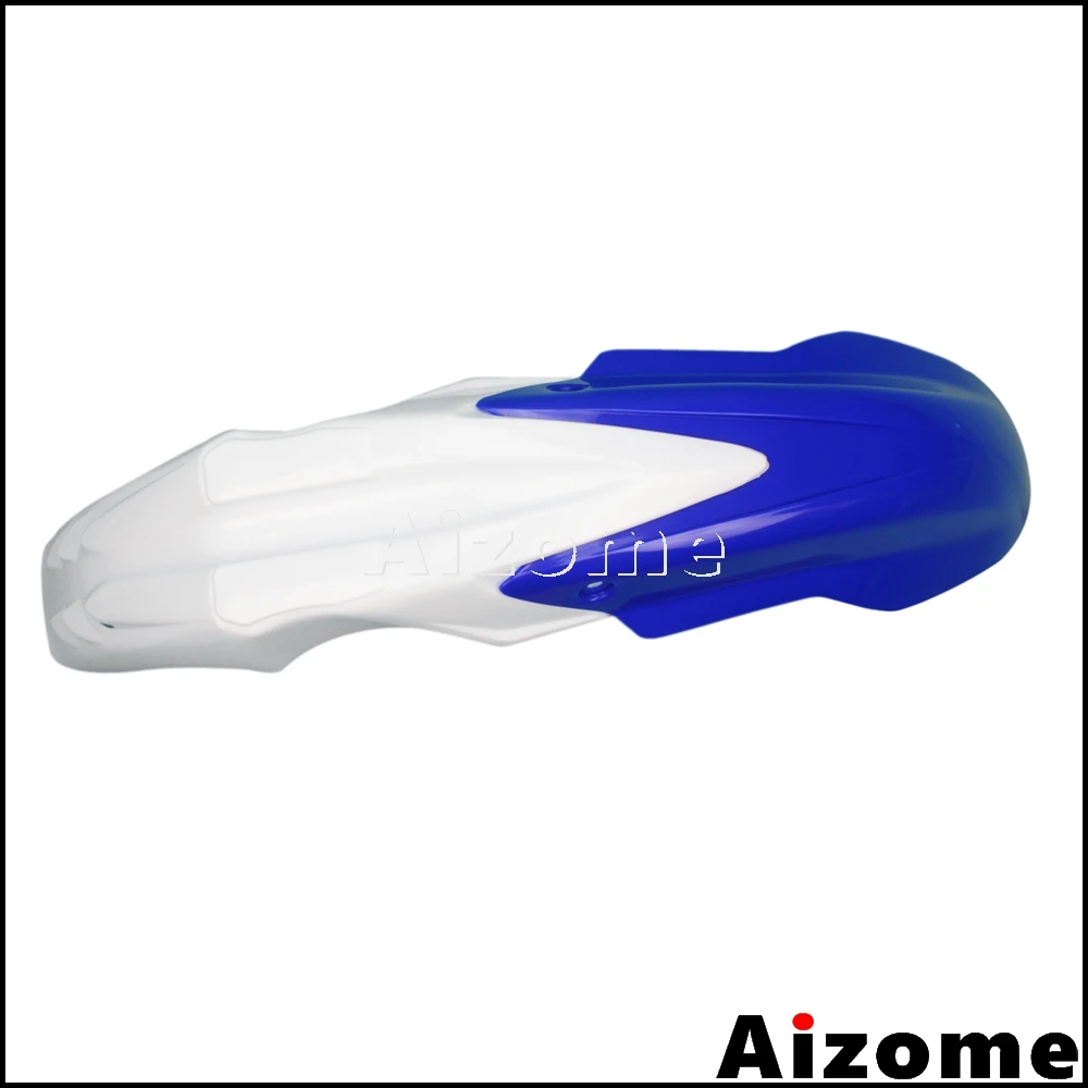 

Universal Dirt Bike Front Mudguard For Suzuki WR YZ YZF TTR 200 230 250 450 Off Road Motocross Front Fender Blue White Mud Guard
