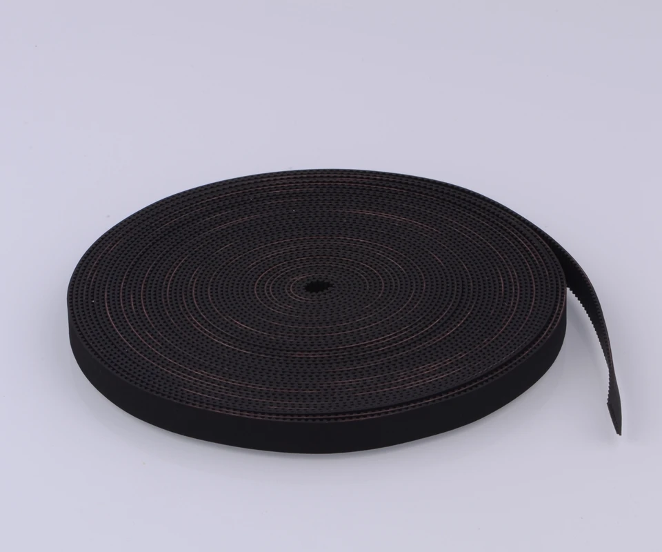 

3D printer parts GT2 rubber/PU/anti-rust timing belt width 5mm 6mm 9mm 10mm 15mm 2GT timing belt