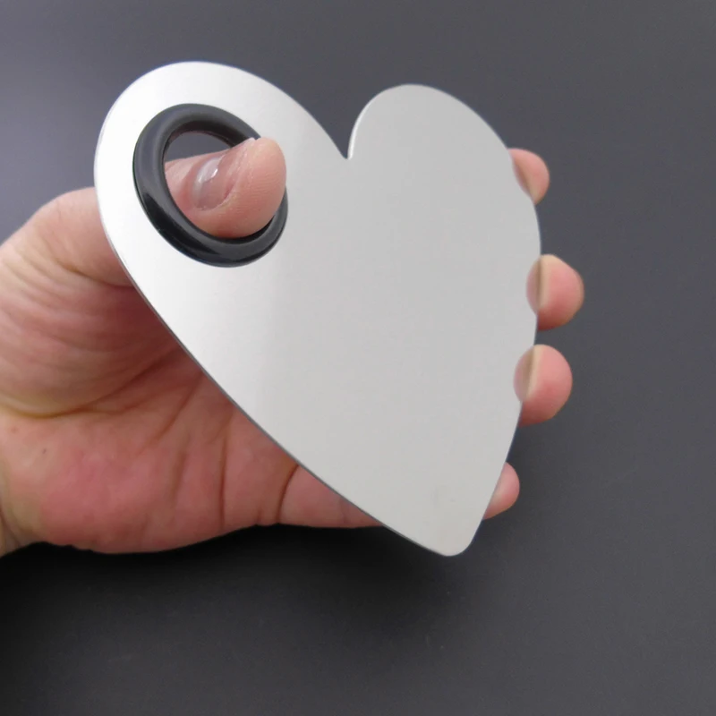 ELECOOL 1 set Heart shape Stainless Steel Cosmetic spatula Make up Palette makeup tools Artist Essential Kit Beauty for make-up ELECOOL 1 set Heart shape Stainless Steel Cosmetic spatula Make up Palette makeup tools Artist Essential Kit Beauty for make-up