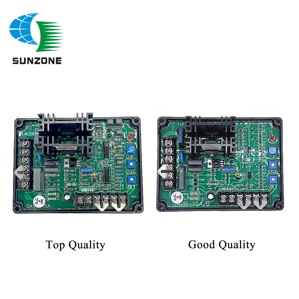 SUNZONE GAVR-15A 3 фазовый автоматический стабилизатор напряжения GAVR 15A для бесщеточный Мощность генератор