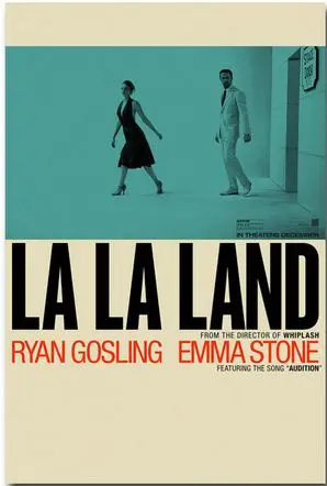 La Land горячий фильм Искусство Настенный декор Шелковый плакат|Рисование и
