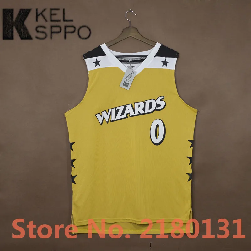 

Custom Adult Throwback Basketball Jerseys #0 Gilbert Arenas Embroidered Basketball Jersey Size XXS-6XL