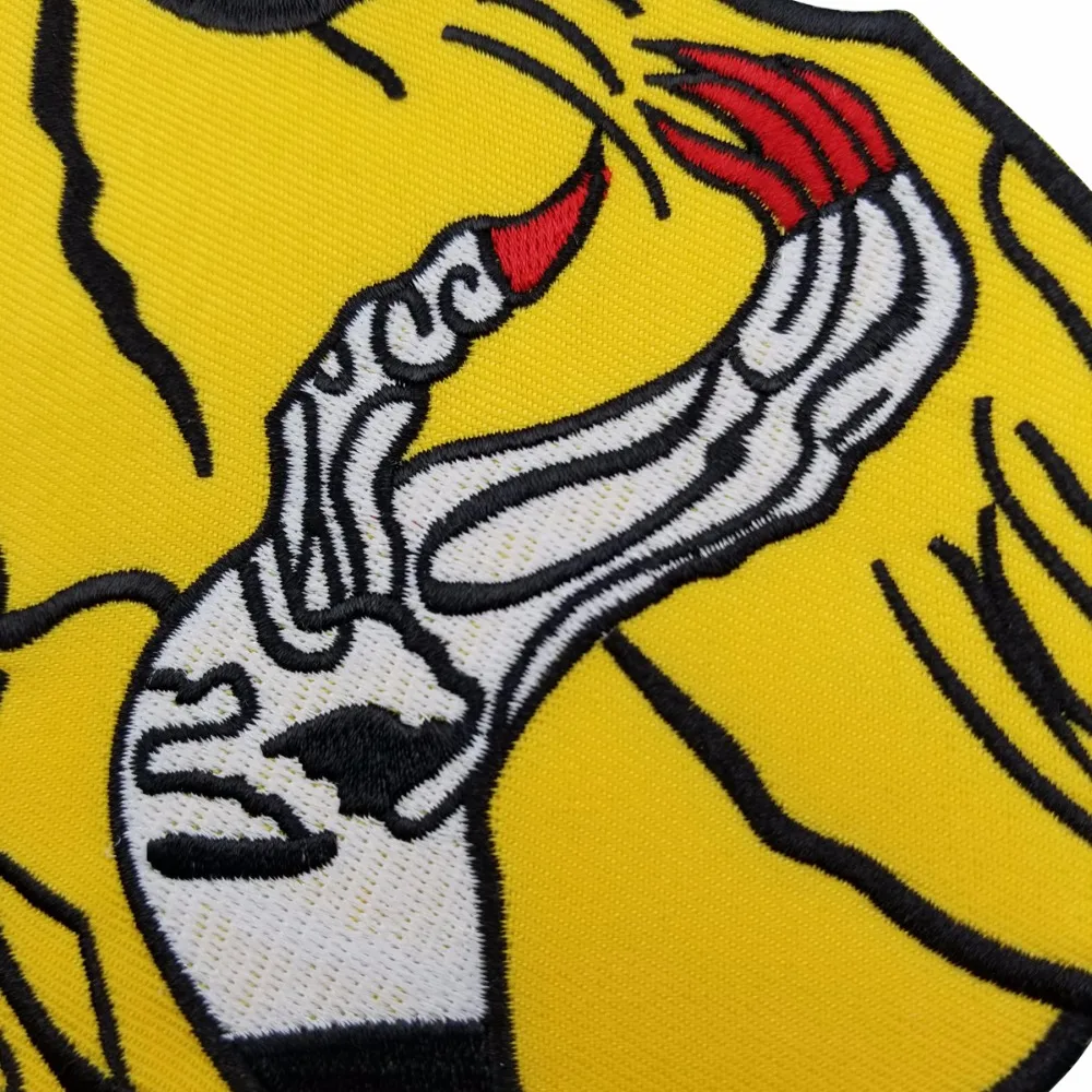 New Arrival 7pcsSet GHOSTRIDER'S GERMANY Embroidered Iron-On Sew On Back Badge Biker Rider Patch For Jacket Vest Free Shipping (3)