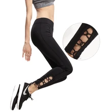 Yoga Sports Leggings For Women Sports Tight Hollow Yoga Leggings Comprehension Yoga Pants Women Running Tights