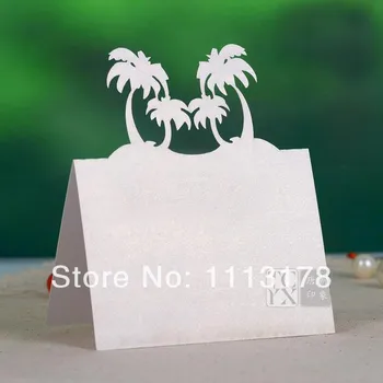 

wedding table card seat card Decorations Party place card name card hollow personalized 51pc001