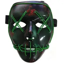 Horror grimace bloody font b EL b font wire font b led b font luminous mask