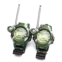 2PCS high quality Children Toy Walkie Talkie Child Watches Interphone Outdoor free shipping D50