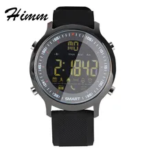 Оригинальный EX18 Smart Watch Спорт Bluetooth 4.0 5ATM водонепроницаемый IP67 Smart Watch браслет Секундомер Будильник долгого ожидания
