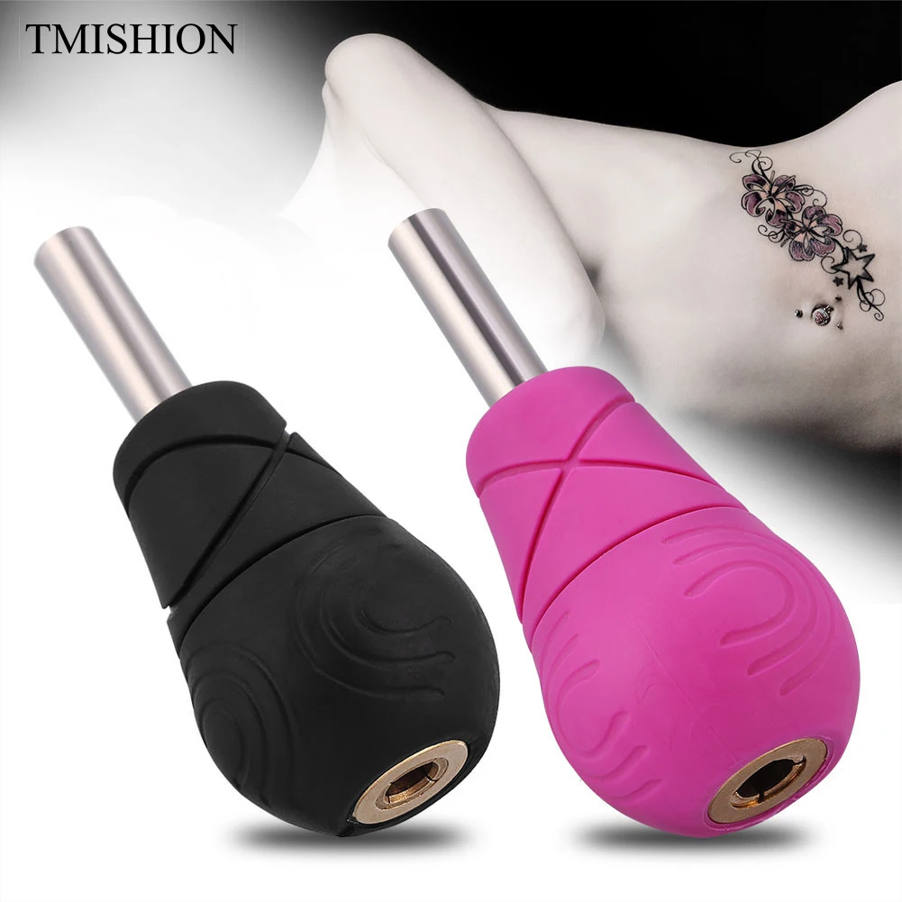 2018 Top Grade Silicone Tattoo Grip Anti-slip Handle Tube Auto Lock Grip Holder For Tattoo Gun Machine Cartridge Needles 2 Color 2018 Top Grade Silicone Tattoo Grip Anti-slip Handle Tube Auto Lock Grip Holder For Tattoo Gun Machine Cartridge Needles 2 Color