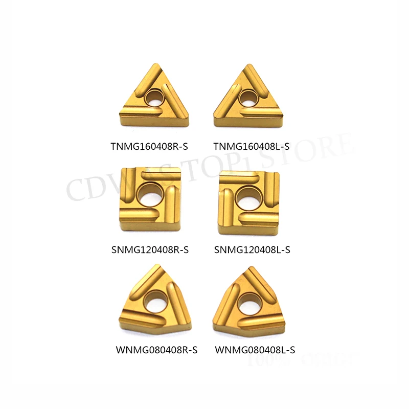 10 шт. TNMG160408R WNMG080408R SNMG120408R-S T9125Z Высококачественная шлицевая твердосплавная