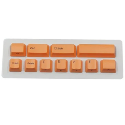 ABS подсветка машинная клавиатура Keycap OEM высота для FILCO Minila Machanical Keycap белый розовый оранжевый - Цвет: ABS keycap-orange