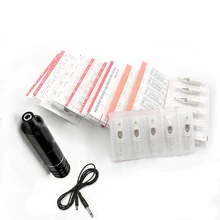 New Tattoo kits for Artists 1 PCS Tattoo fliter pen 80 PCS EZ Cartridge Needles 1pc Aluminum alloy Bracket