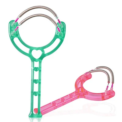 

Women Plastic Face Roller Hair Removal Spring Facial Handheld Threading Beauty Epilator Tool Wholesale