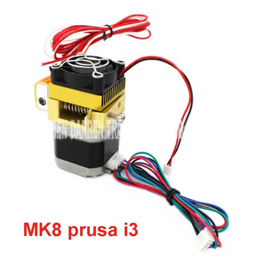10 шт. 3D принтер головы MK8 Prusa i3 Экструдер Насадка J-головки hotend сопла 0.4 мм Диаметр Входная мощность 1.75 нити очень