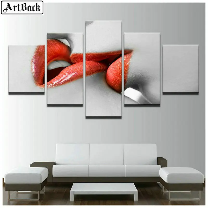 ARTBACK 5 spell diamond painting &quotLOVE&quot icon full square drill love pattern Алмазная мозаика 3d