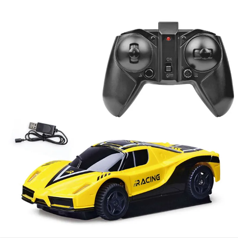 2.4G 360 Degree Rotation RC Car LED Lights Anti Gravity Stunt Climbing Truck