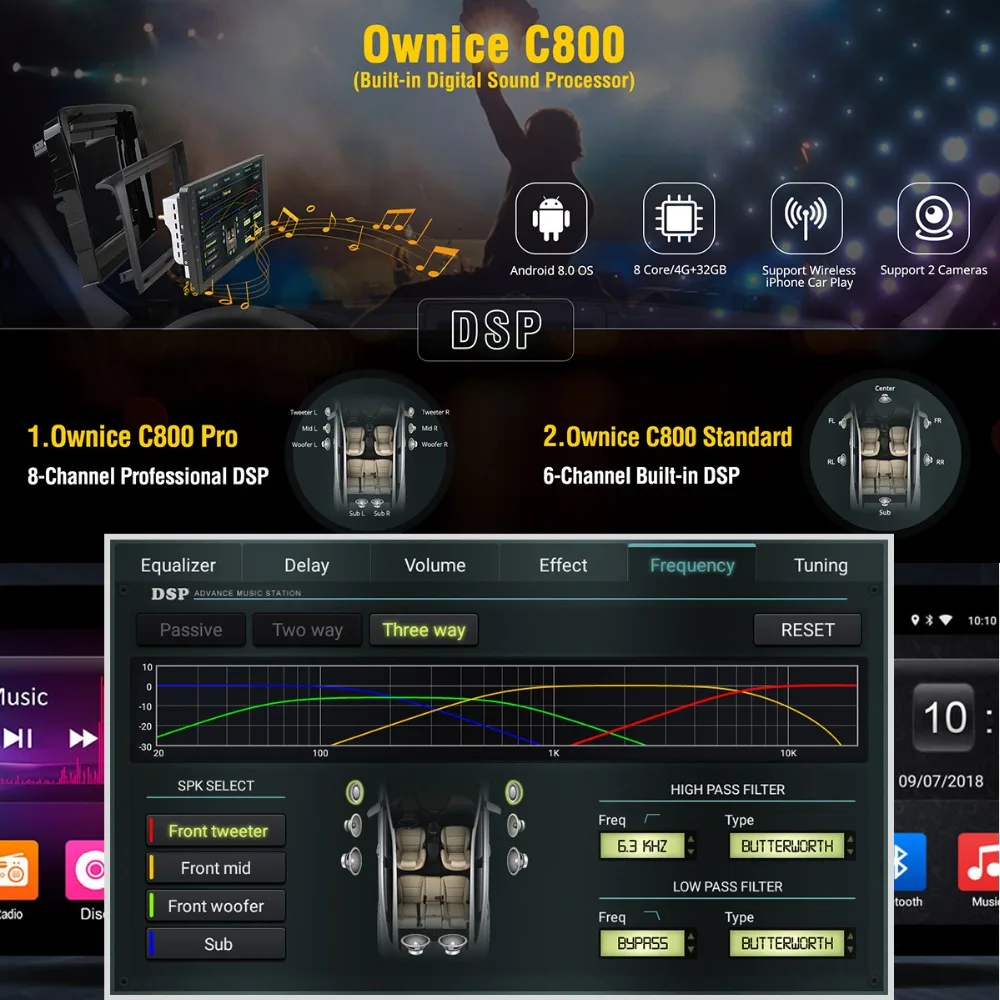 Best 9" IPS+2.5D DSP CarPlay Octa Core Android 8.1 Car DVD GPS Radio For VW Volkswagen Bettle Jetta Polo Golf Sharan Tiguan Passat 5