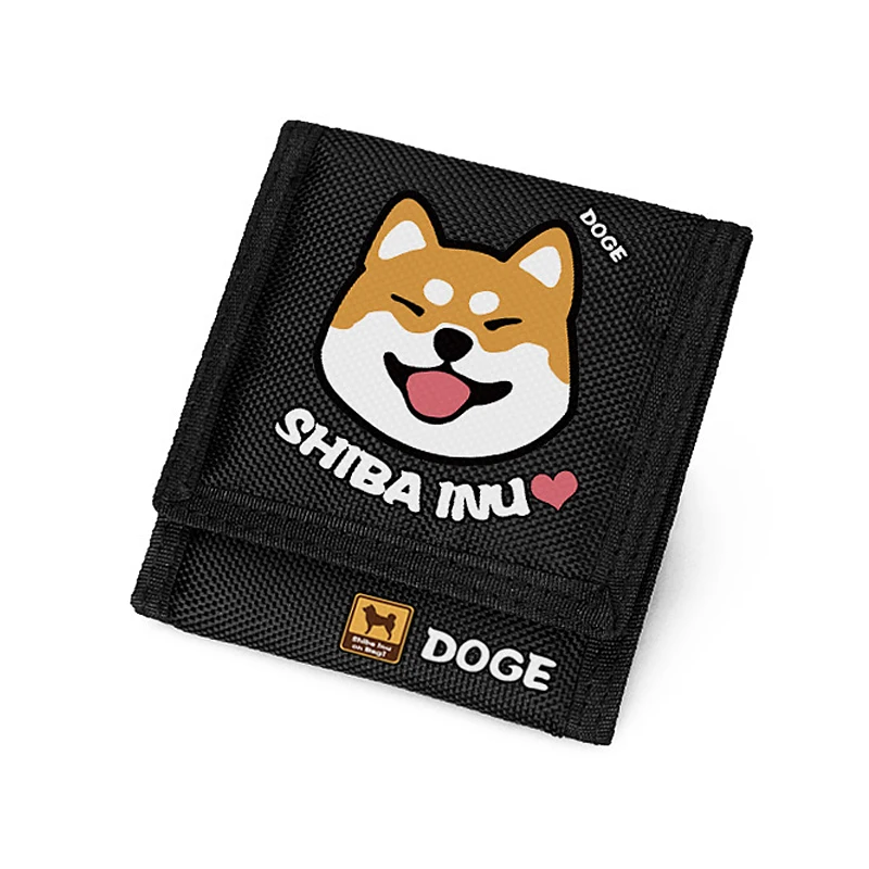 

Zshop Hello Doge Shiba Inu Wallet Short Purse Welsh Corgi Anime Wallets Children