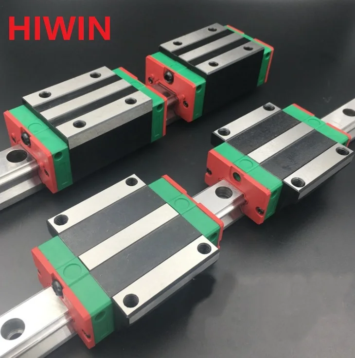 2pcs 100% original Hiwin linear guide HGR20 -L 1300mm + 2pcs HGH20CA and 2pcs HGW20CA/HGW20CC block 2pcs 100% original Hiwin linear guide HGR20 -L 1300mm + 2pcs HGH20CA and 2pcs HGW20CA/HGW20CC block