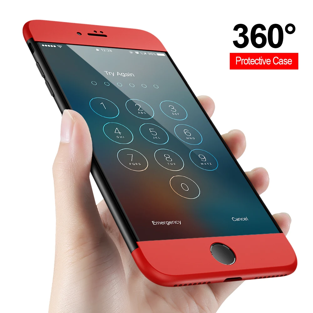 DOEES i 5 5S SE Phone Case For iPhone 6S 6 Plus 7 Plus 360 Full Coverage Matte Hard PC Slim Cover For iPhone 7 Plus iPhone7 Case 1-plus-5-cover : image DOEES i 5 5S SE Phone Case For iPhone 6S 6 Plus 7 Plus 360 Full Coverage Matte Hard PC Slim Cover For iPhone 7 Plus iPhone7 Case 1-plus-5-cover