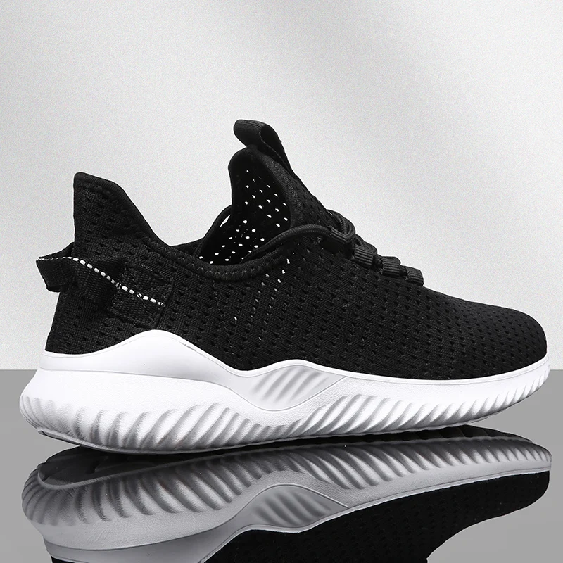 

2019 Summer Men's Running Shoes Breathable Mesh Men Shoes Trend Comfortable Light Household Sports Shoes Zapatillas Hombre