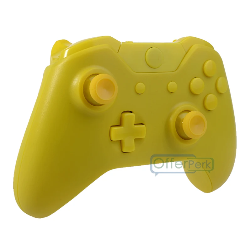 カスタムマットイエローシェル Xbox Oneワイヤレスコントローラー用の完全なキット Shell Cover Kit Kitsshell Kit Aliexpress