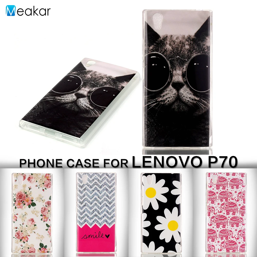 Painted Pattern Soft TPU Silicon 5.0for lenovo p70 Case For lenovo p70