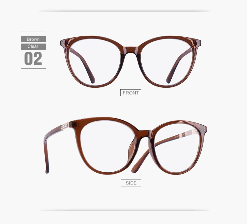 AOFLY фирменный дизайн очки для глаз кошки рамка очки для чтения женская прозрачная рамка для очков оптические овальные прозрачные линзы AF9208