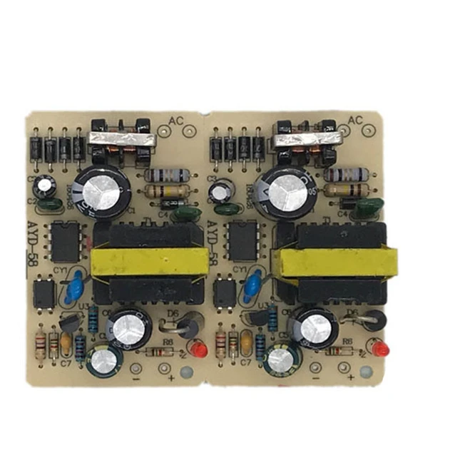 10 PCS/LOT 12V 2A Switching Power Supply Module new IC chip Regulator Switch Power bare board Monitor LED Lights AC 100-240V