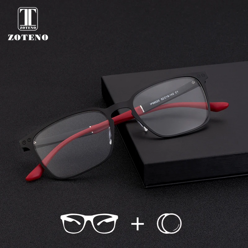 

Alloy Prescription Spectacles Fashion Square Clear Computer Optical Myopia Prescription Eyewear For Men #88023
