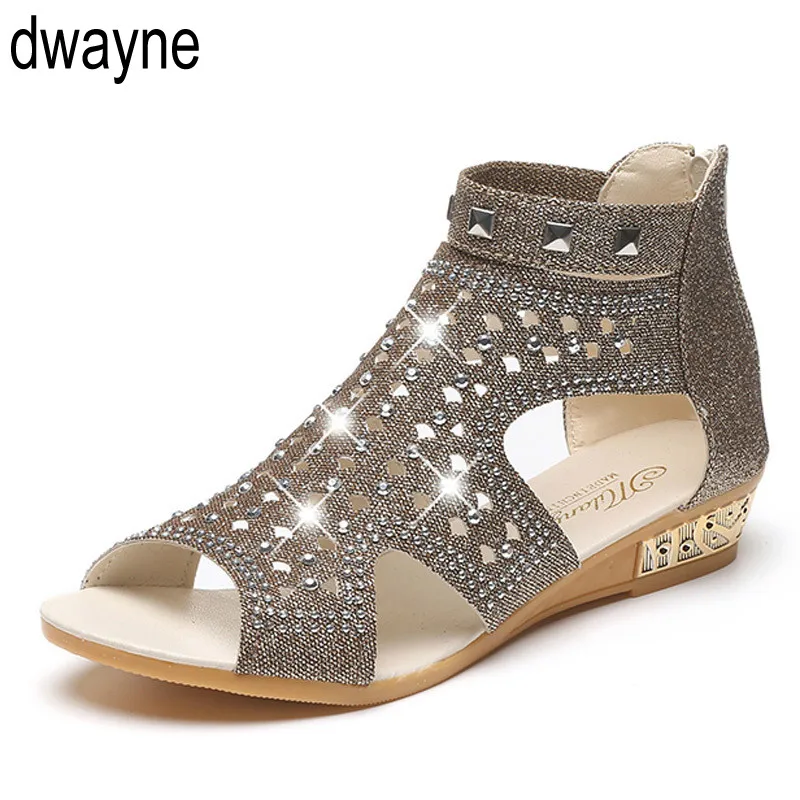 

2019 New Women's Sandals Hot Fashion Women Summer Beach Roman Sandal Ladies Open Toe Flat Sandal Casual Female Shoes 789