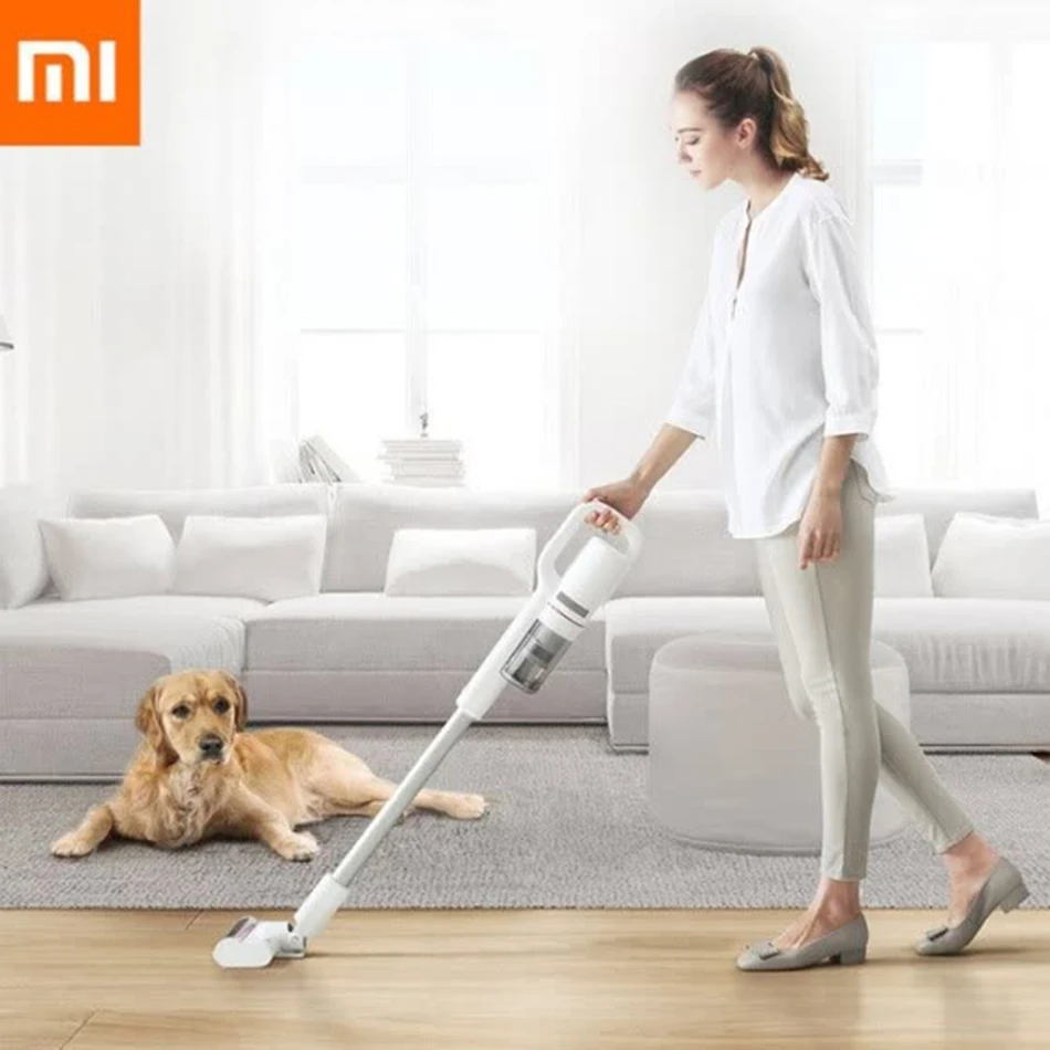 

Xiaomi F8 Roidmi Wireless handheld Vacuum Cleaner Dust Collector Bluetooth LED Brush House Car Multifunction Mute Vacuum Cleaner