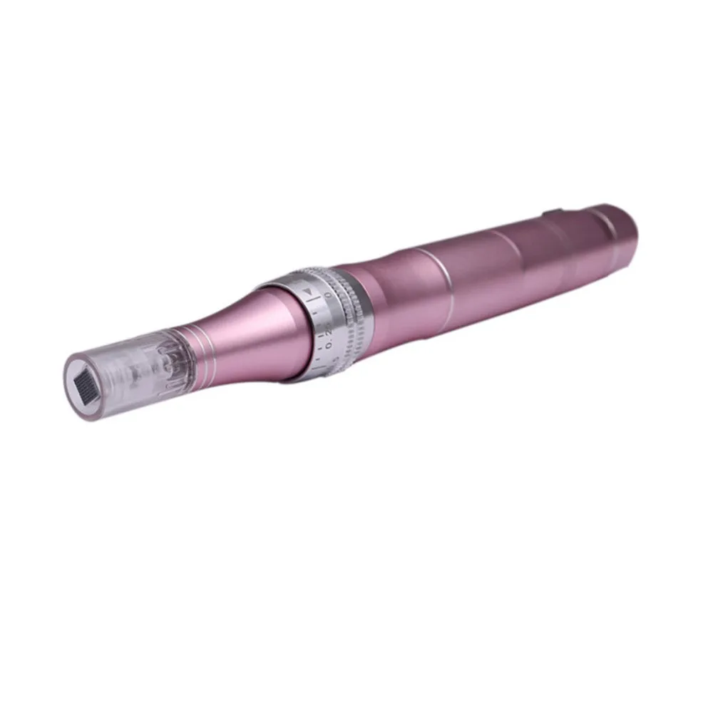 Dermapen микро крошечные 12pin иглы для ухода за кожей лица терапия для удаления шрамов уменьшение морщин устройство для удаления лица инструмент д-р Дерма ручка