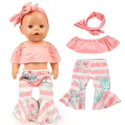 Новый 6 стилей выбрать куклы одежда подходит 43 см детская кукла одежда, дети лучший подарок на день рождения (продажа только одежды)