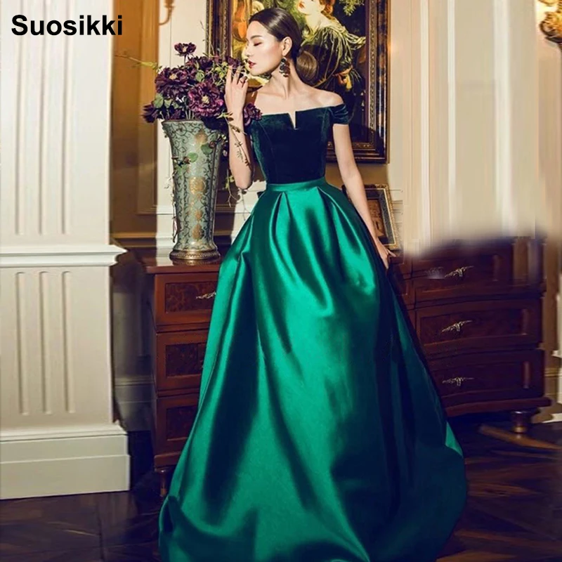 Robe De Soiree Suosikki вечернее платье для свадьбы банкета элегантное винно-Красное