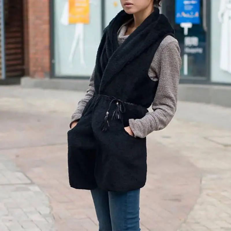 Autumn Winter 2018 New Coat Outwear Fashion Faux Fur Women