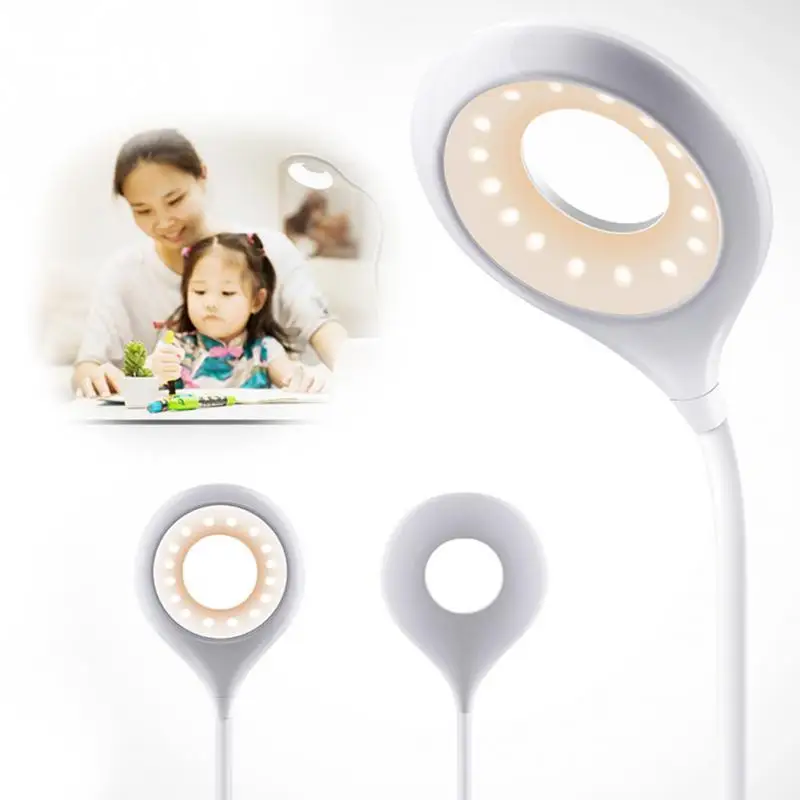 

Multifunctional LED Eye Protection Light USB Charging Table Lamp With Pen Container And Fan Reading Lamp