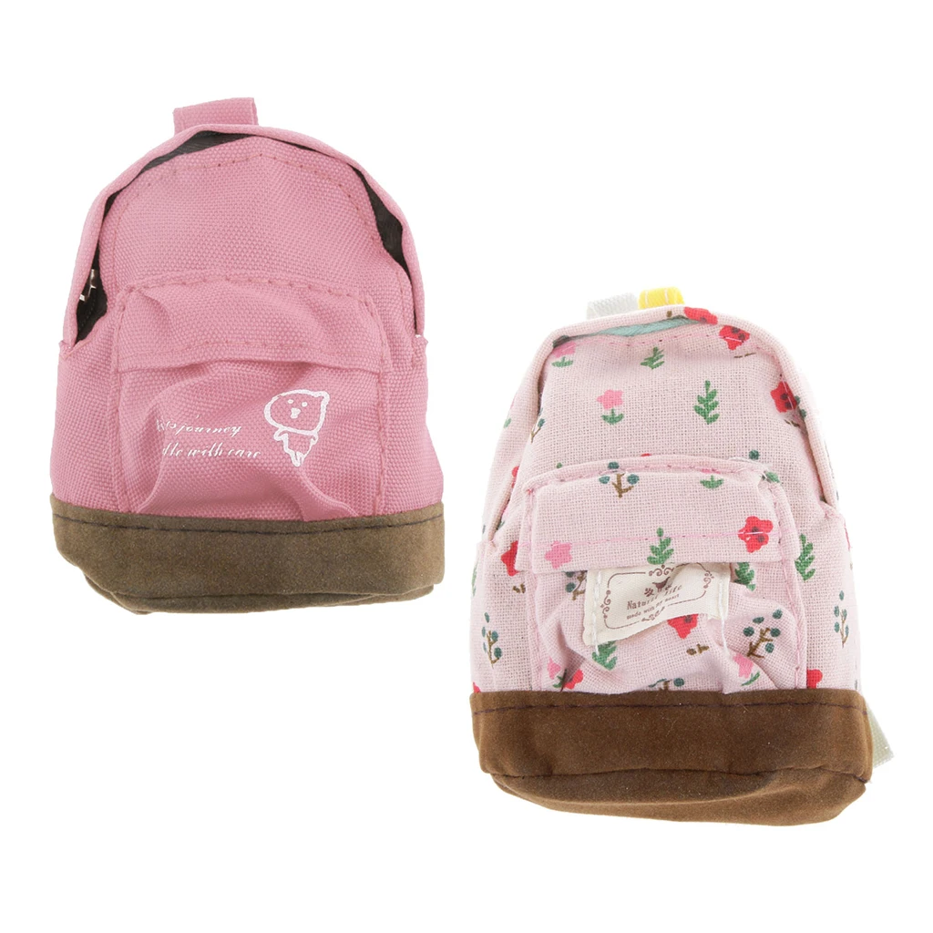 1:6 Scale Female Doll Floral Backpack Bag for 12inch Doll, Action Figures, Hot Toys
