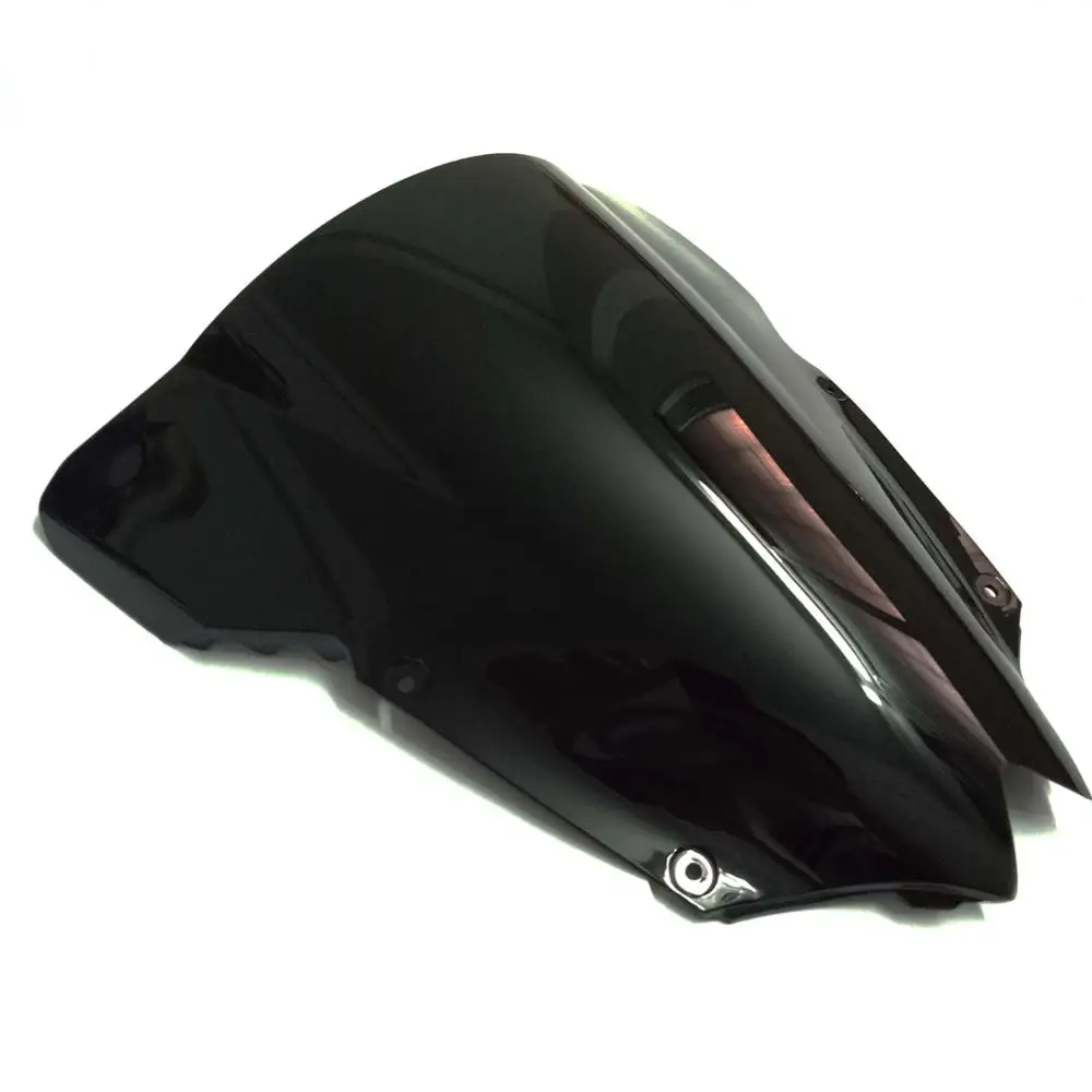 Двойной пузырь лобовое стекло мотоцикла для Yamaha YZF R6 2008 2009 2010 2011 2012 2013 2014 2015