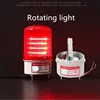 DC 12V 24V 48V LED-1101J Red Yellow Green Blue Warning Light lamp Siren Sound and Rotating Industrial Warning with buzzer ► Photo 3/6