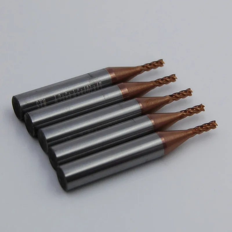Miracle A5/A7/A9/SEC-E9/E9z/Alpha/Beta End milling cutter in carbide 2.0mm x 6.0mmx40L 5pcs end milling cutter milling cutter