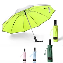10 K ветронепроницаемый двухсторонний зонт для мужчин Авто бизнес автомобильный зонт Анти-УФ Женский складной зонт для дождя и солнца автоматический солнцезащитный мужской Paraguas